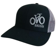 Grey-Black Adjustable Hat